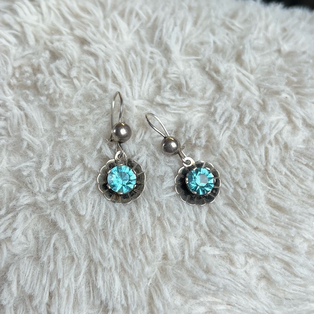 Vintage 925 Sterling Silver Earrings